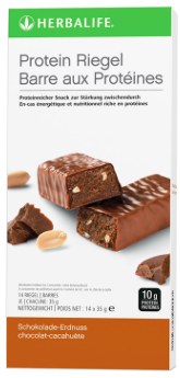 Protein Riegel - Schokolade-Erdnuss (14 Riegel x 35g) 490g